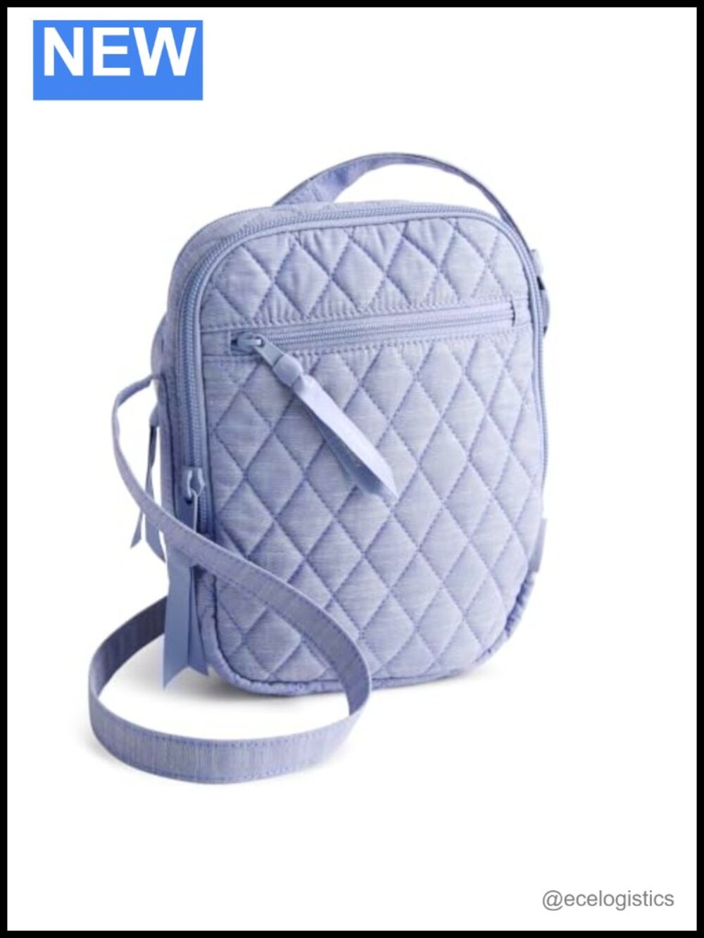 Vera Bradley Sullivan Crossbody Bag - Premium Cotton, Adjustable Strap, 3 Card